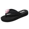 Tofflor kilar 2023 kvinnors sommar bohemiska klipp tå flip flops non-slip strandskor #3