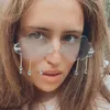 نظارة شمسية نساء مخصصة لا جهد للنظارات الرجعية القديمة للجنسين سحابة Steampunk Cloud Style Ch4Sunglasses