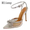 Отсуть обувь Hlieny Transparent PVC Women Pumps Fashion Silver