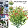 Dekorative Blumen, 6 Stück, Provence Gypsophila, kleine DIY-Simulation, gelb, lila, weiß, künstliche Kunstblumen, Hausgarten, Hochzeitsdekoration