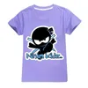 T-shirts Neue Jungen T-shirt Kinder Sommer NINJA KIDZ Gedruckt T-shirt Teen Lustige Harajuku Mode Top Mädchen Kleidung Baumwolle T 2-16 jahre T230209