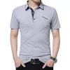 Men's T Shirts Liseaven 2023 Men T-Shirts Casual Striped T-shirt Short Sleeve Tee Shirt Clothing Camisetas Plus Size