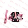 LETTRE DE HARNES PINK PETS LOGO COLLAIS LEASHES SPRING