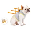 Dog Apparel Summer Cooling Vest Harness For Dogs Adjustable Pet Mesh Harnesses Quick Release Outdoor Accessories