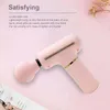 Deep Muscle Electric Massager Mini Fascia Gun Pistol For Body Neck Back Vibration Slimming Relaxation Pain Relief 0209