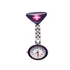 Pocket horloges Fashion FOB Glass Mirror Analoge legering Dial Strap Small Three Naald World Time -functie Groothandel