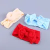 Accessoires pour cheveux Bandeau en nylon pour enfants Donut Bandeau pour bébé SetBowknot pour filles doux et élastique