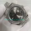 20 Watch na męskie zegarek z pudełkiem 41 mm Wimbledon Dial Bransoletka ze stali nierdzewnej Żółta złota mężczyzn mężczyzn 2813 Ruch Automatyczne zegarki mechaniczne zegarki