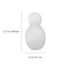 パーティーデコレーションスノーマンフォームフォームクリスマス発泡スチロールクラフトポリスチレン形状白いおもちゃ形状キッズクラフトdiy suppl