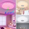 Chandelier Chandelier LED Ceiling Light Smart App Control 220V RGB Music Lamp Bluetooth S er Indoor Living Recreation Room Bedroom Lighting 2