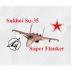 Men's T Shirts Sukhoi Su-35 Super Flanker Winged Archer Men's Shirt