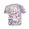 T-shirt da uomo SOSHIRL Camicia Bowsette ringhiante Pantaloni a vita bassa Divertente Sexy Principessa Anime T-shirt Estate Hip Hop Streetwear Harajuku Top unisex