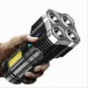 Flashlights Torches Powerful 3 Switch Mode High Power Led Waterproof Portable Rechargeable Outdoor