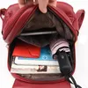Torby szkolne Zimowe kobiety skórzane plecaki modne torby na ramię kobietę plecak plecak podróżny plecak mochilas torby szkolne dla dziewcząt 230211