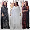 Etnik Giyim Fas Afrika Elbiseleri Kadınlar için Dashiki Pullar Elbise Abaya Dubai Müslüman Elbise Afrika Abayas Set