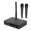 Microphones K2 Wireless Microphone System Professional FM VHF Cordless Dynamic Mic For Home Karaoke Meeting Party DJ Wedding