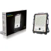 Câmera de segurança de luzes de inundação solar com luzes de inundação de 400W Sensor de movimento 1080p Detecção de vídeo IP66 Dusk à prova d'água para Dawn Now Now Oemled