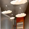 Lampes suspendues Simple Moderne Mode Acrylique Nuage Lampe Salle À Manger Chambre Maternelle Designer Ingénierie