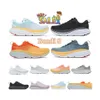 Zapatos de vestir Hoka One Bondi 8 Running Ligero Amortiguación Larga distancia Road Runner Zapato Hombres Mujeres Zapatillas Drop S Aceptado Lifest Dh2Fv