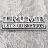 Let's Go Brandon Edition Car Plastic Sticker Decoration 4 Styles Express Transportation