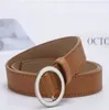 Luxury Designer Belts Classic Solid Color Women039s Belts Men Designers Automatic Gold Silver Black Buckle Belt 3 Colors Width111