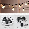 Strings Outdoor Solar Bulbs Fairy String Lights Christmas G50 Waterproof Light Garland Patio Street