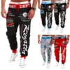 Męskie spodnie jesienne zimowi mężczyźni Spodnie sportowe długie spodnie moda poliester dressit fitness trening joggers gym drespants ubrania 230211