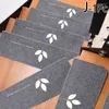 Carpets Reusable Luminous Embroidery Floor Rug Carpet For Stairway Anti-Slip Stair Mats Self-adhesive Step Foot Pad Entrance Living Room