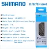 s SHIMANO 11 Speed CN-HG601 HG701 HG901 Mountain Bike Chain 116 Links with Original Box Magic Buckle Pins Road Bicycle Part 0210