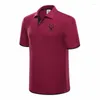 メンズポロ2023ブランドポロシャツメン高品質のシャツビジネス服