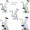 Bekerbasis Bongs Waterpijpen Hookahs Hoofd glazen oliestquuls rookpijp chicha watervogels met 14 mm kom