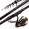 Boat Fishing Rods 36M 45M 54M 63M Ultra Light Carbon Feeder Fishing Rod Telescopic Rock Fishing Rod Portable Travel Sea Lake A123 J230211