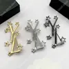 Broches for Women Star Mens Designer broche pins Fashion Brile letters broches sieraden zilveren goud broche pin broche accessoires