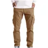 Pantalons pour hommes pantalons tactiques légers pour hommes respirant été décontracté armée militaire pantalons longs mâle multi-poches Cargo pantalon 230211