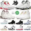 2023 2023 Jumpman 6 6s Basketball Shoes University Blue Tech White Sail White Cement Pure Money Red Thunder Pony Hair Guava ice sports Sneakers