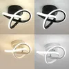 Lights Modern LED Aisle Light 2Rings Corridor Taklampa LED -ytan monterad för sovrummet vardagsrum Balkong Trappbelysning 0209