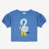 T-shirts Children's T-shirt Ins Style 2023 Spring New BC Series Summer Boy Girl Cotton Breathable Short Sleeve Printed Cotton T-shirt T23020