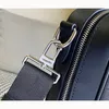 Briefcases Handbags Bags black plaid Embossing cow leather briefcase Men Woman handbag laptop briefcase Postman bag messenger bag