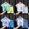 Kleding Nieuwe stijl Tweede stuk kinderen Sets cartoon dieren Zachte zomer ademend puur katoenen op Baby unisex Kids T -shirt broek