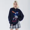 Camisolas femininas 2023 Baseball junior estampa de malha de malha masculina mouse de rua superdiz harajuku masculino pullover de hip hop