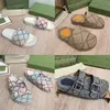 Designer Sandals For Mens Womens Sandals Casual Shoes Womens Slides Platform Summer Beach Slipper Size 35-44 With Box NO298B