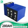 3,2 V 280 Ah LiFePO4-Batterie, Lithium-Eisenphosphat-DIY-Zelle für Deep Cycle Pack, 12 V, 24 V, 48 V, Zuhause, Yacht, EV, Wohnmobil, Solarenergie, Schiffe