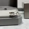 925 Sterling zilveren ringen voor dames trouwring 18k roségouden bewegingsring ontwerp 2292i