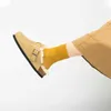 Slippers Flat Bottom Slippers Women's Plush Baotou Cork Slippers Autumn Winter Men's Women's Wool Frosted Leather Warm Slippers G230210