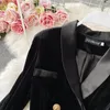 Robes décontractées Femmes élégantes Blazer avec ceinture 2023 Automne Hiver Col rabattu A-ligne Manches longues OL Mini Robe S M L XL 2XL