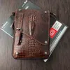 Abendtaschen Herren Echtes Leder Schulter Casual Messenger Geldbörse Biker Rock 230210