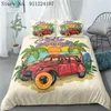 Bedding Sets Summer Travel Duvet Cover Comforter Set 3D Printing Luxury 3pcs Quilt Single Double 229 229CM Home Textile