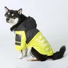 Dog Apparel Pet Raincoat Jacket Clothes Windproof Coat Fashion Waterproof Reflective Clothing for Small Medium Large Face 230211