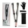 Curling Irons Profesjonalna prostownica do włosów Prostownica do włosów Led Skręcona płyta 2 w 1 Ceramiczna do wszystkich typów Narzędzia do salonu Drop Dhuf6