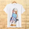 Mäns T-skjortor celler på jobbet T-shirt anime erytrocyter rött blod cosplay hataraku saibou sommar kvinnor män toppar tees